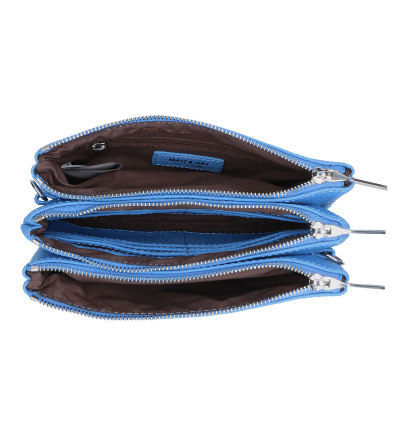 Matt & Nat Triplet Zwarte Crossbody Tas in kunstleer (327640)