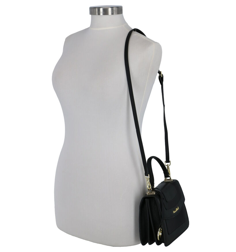 Kisses of Pearl Chloe Sac à main en Noir en simili cuir (261982)