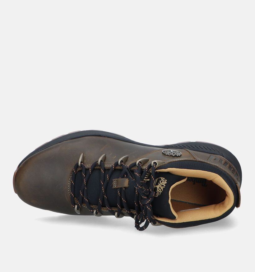 Timberland Sprint Trekker Mid Kaki Bottines voor heren (328640) - geschikt voor steunzolen