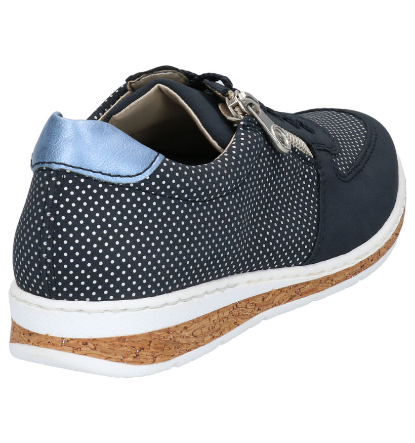 Rieker Baskets habillées en Taupe pour femmes (335507)