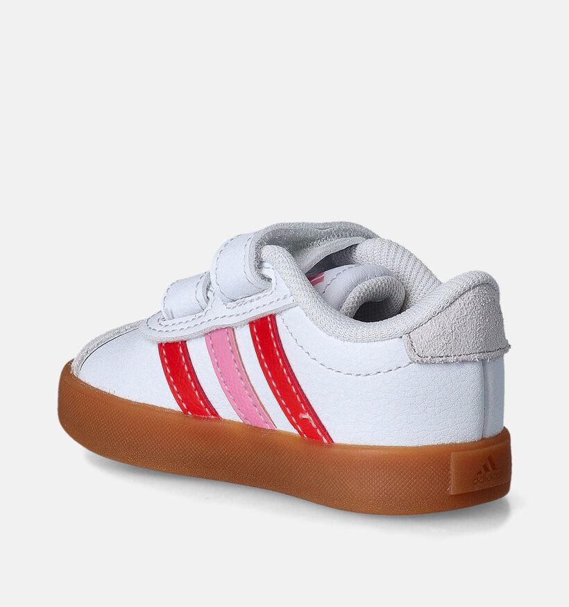 adidas VL Court 3.0 Witte Babysneakers voor jongens, meisjes (361522)