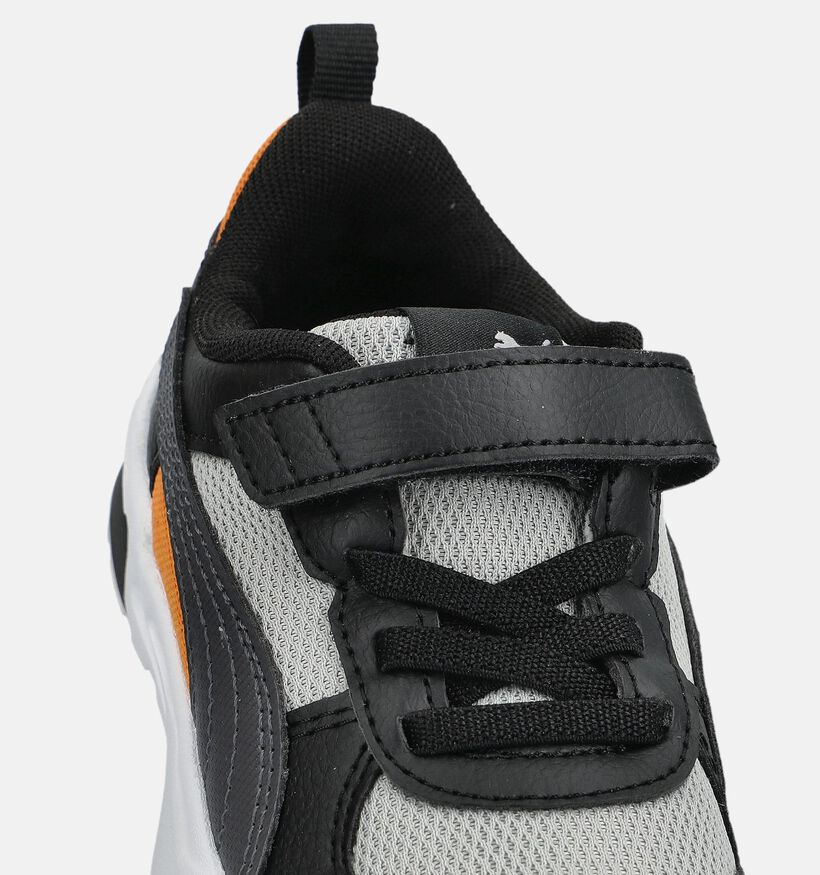 Puma Trinity Baskets basses en Noir pour gar&ccedil;ons (375568) - pour semelles orthop&eacute;diques