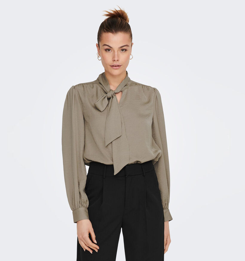 JDY Marni Taupe Blouse voor dames (318544)