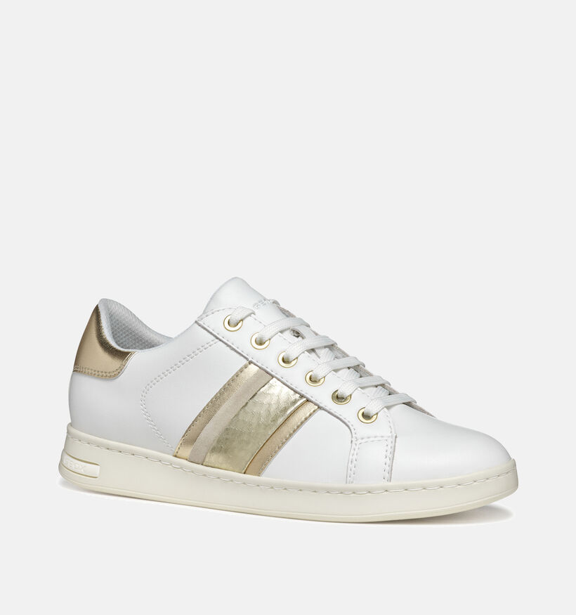 Geox Jaysen Baskets en Blanc pour femmes (353786) - pour semelles orthopédiques
