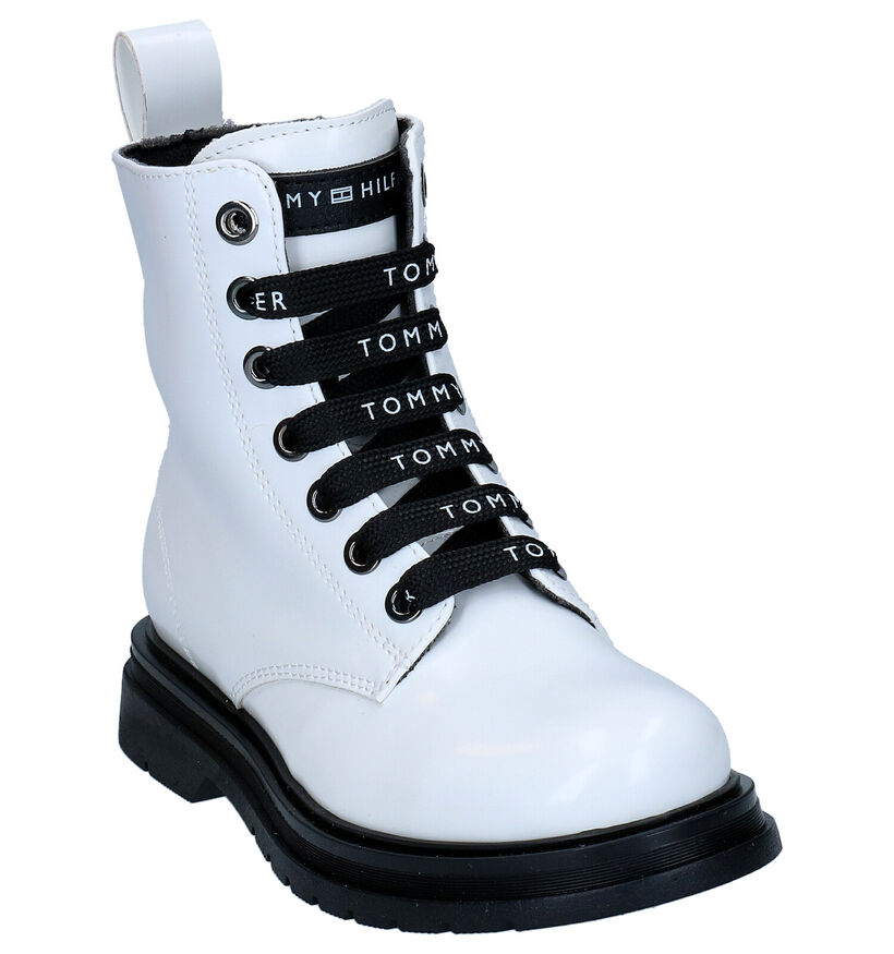 Tommy Hilfiger Witte Boots in kunstleer (295385)