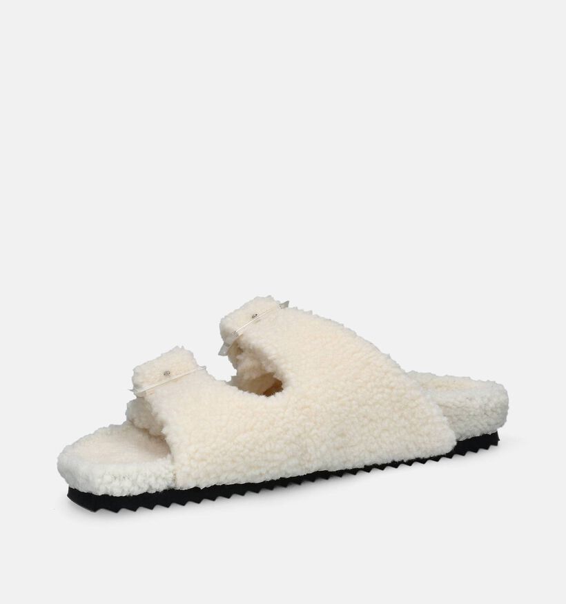 Colors of California Pantoufles ouvertes en Beige pour femmes (300190)