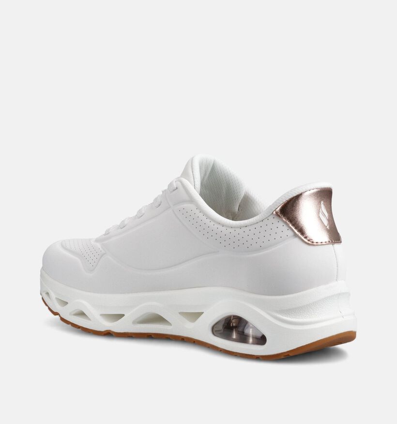 Skechers Uno Glide Witte Sneakers voor dames (367823)