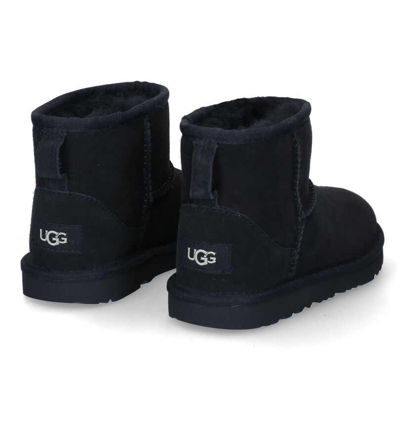 UGG Classic Mini II K Bottines en Noir pour filles (294873)