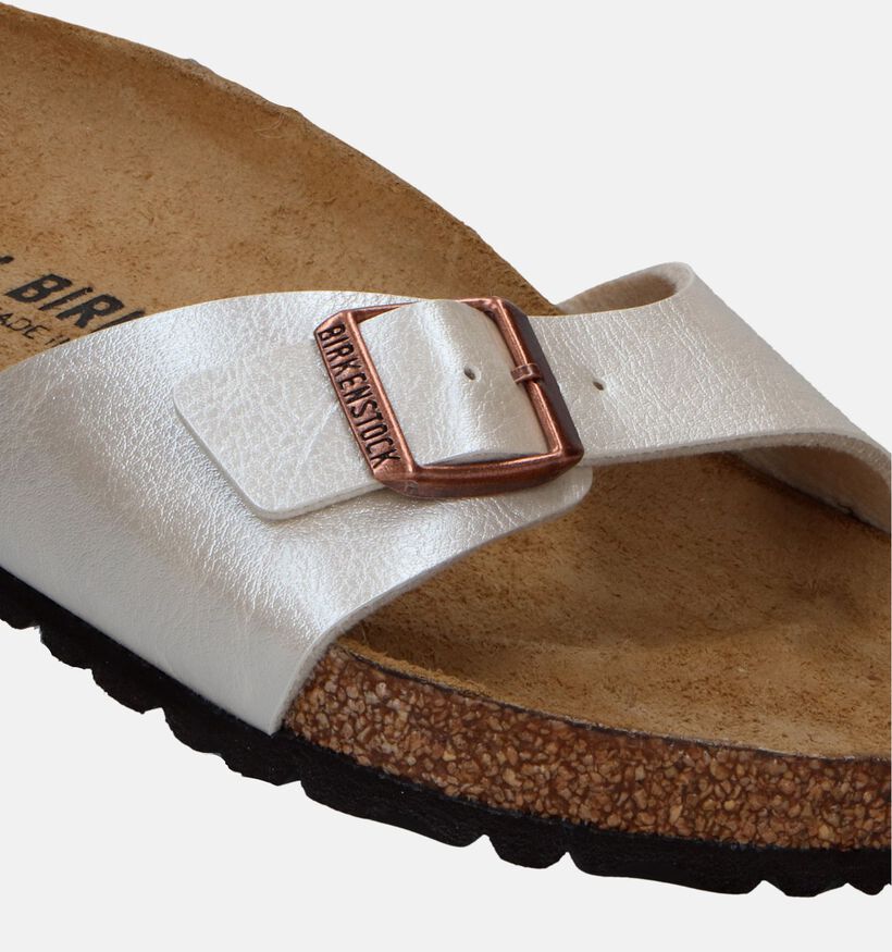 Birkenstock Madrid Birko-Flor Parelmoer Slippers voor dames (338046)