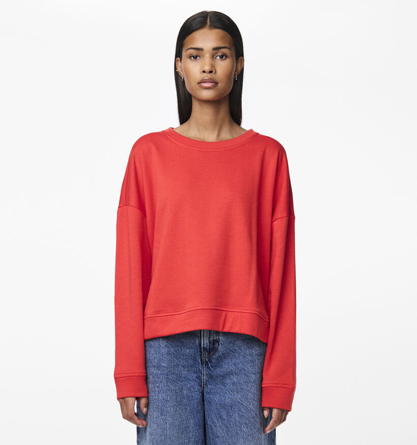 Pieces Chilli Bordeaux Sweater voor dames (359302)