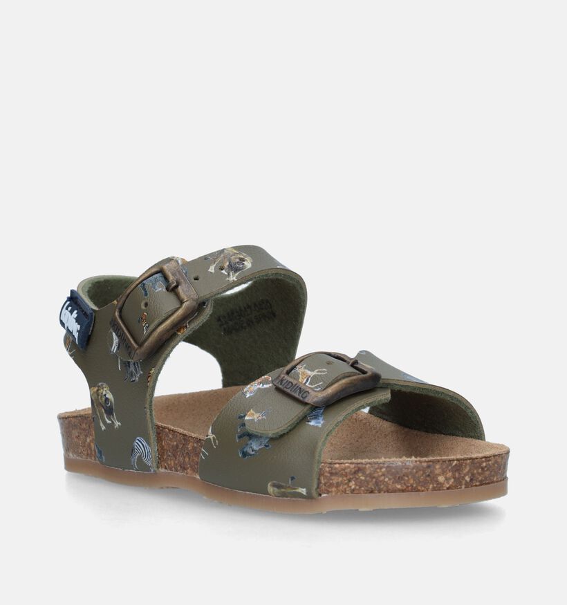Kipling Safari 1 Sandales en Vert Kaki pour garçons (340947)