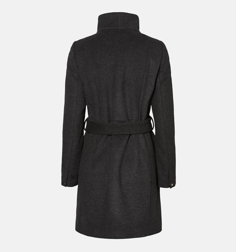 Vero Moda Manteau mi-long en laine en Gris pour femmes (328984)