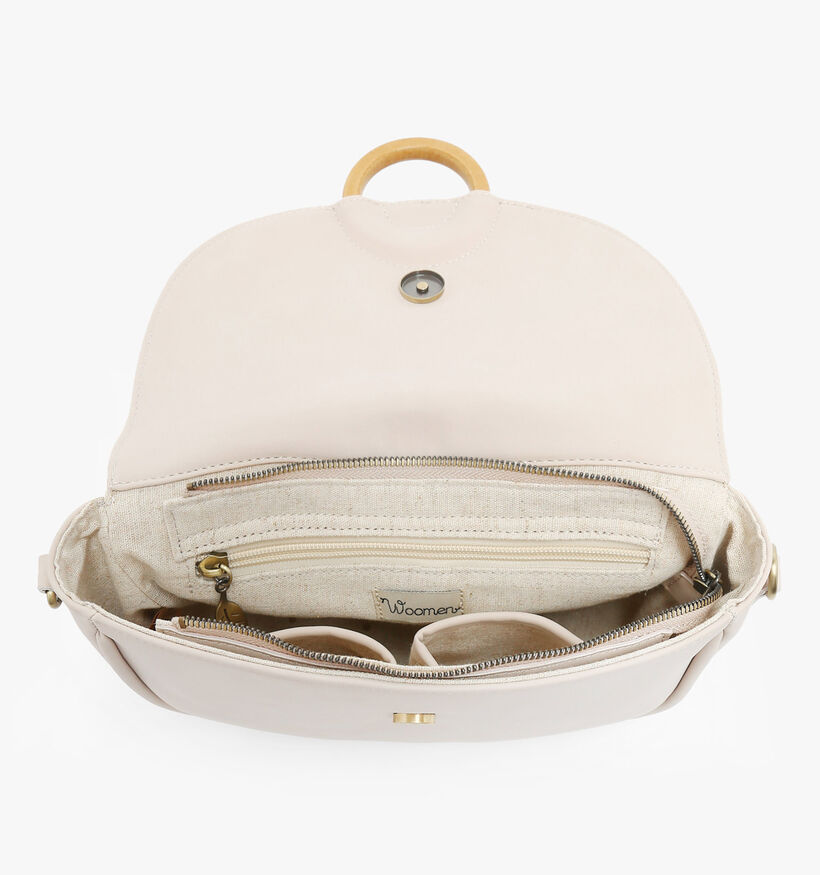 Woomen Crocus Sac porté croisé en Écru pour femmes (356541)