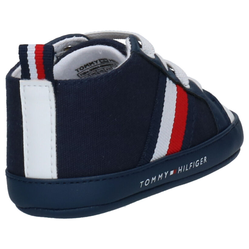 Tommy Hilfiger Chaussons pour bébé en Bleu foncé en simili cuir (266589)