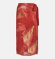 Vila Dolira Rode Midi Rok voor dames (357351)