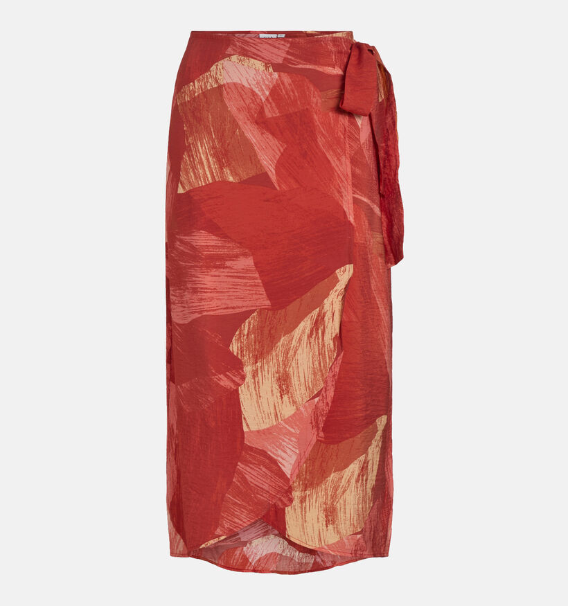 Vila Dolira Rode Midi Rok voor dames (357351)