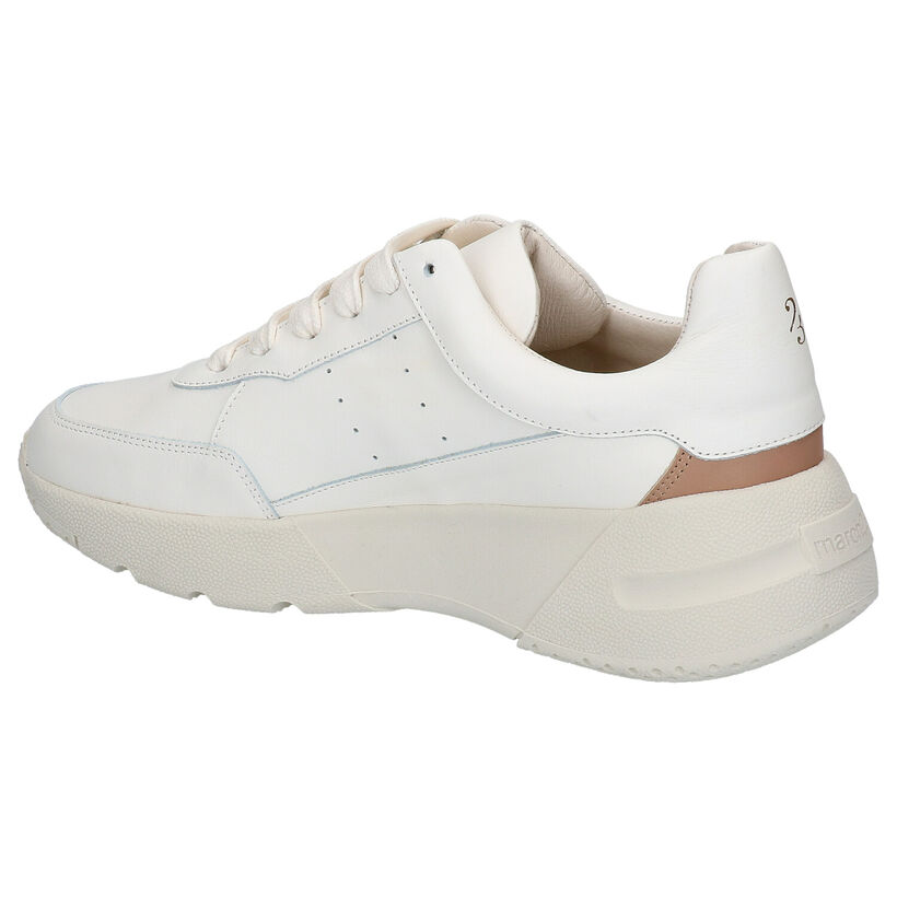 March23 Alecro Witte Sneakers in leer (270000)