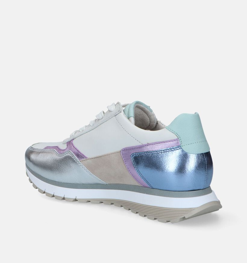 Gabor OptiFit Witte Sneakers voor dames (337968) - geschikt voor steunzolen