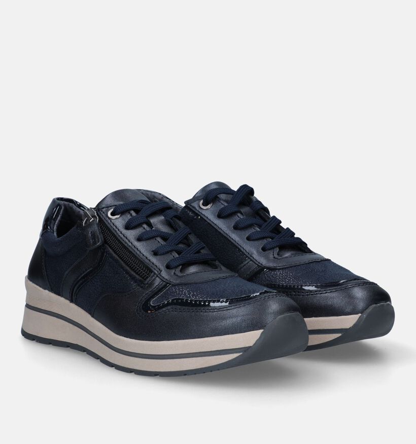Solemade Ruby 70 Blauwe Sneakers voor dames (331668) - geschikt voor steunzolen