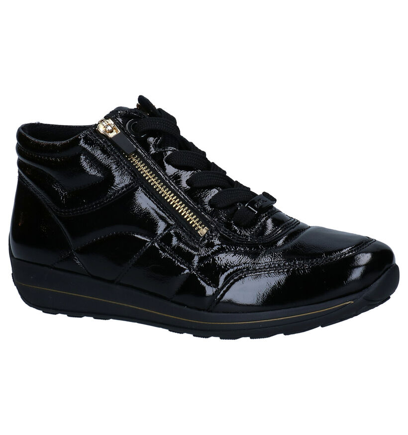 Ara Osaka Zwarte Sneakers voor dames (298946) - geschikt voor steunzolen