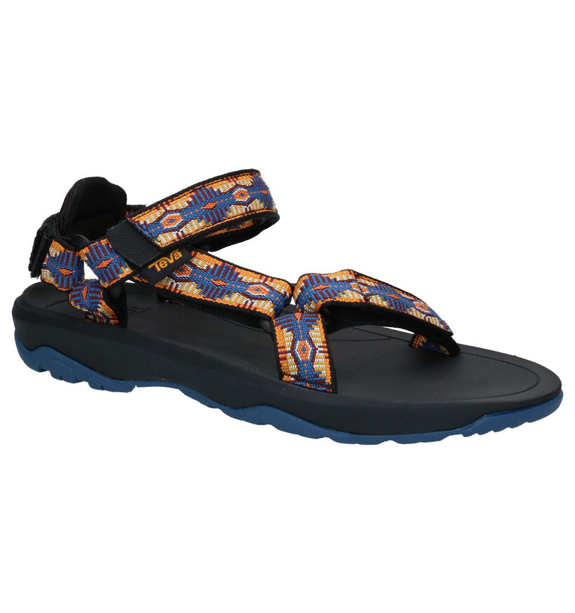 Teva Hurricane Blauwe Sandalen in stof (286623)