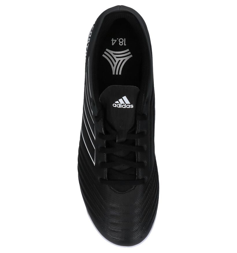 adidas Predator Zwarte Sportschoenen in kunstleer (221655)