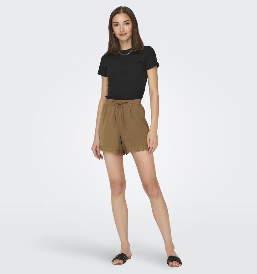 JDY Solar Zwart T-shirt voor dames (351363)