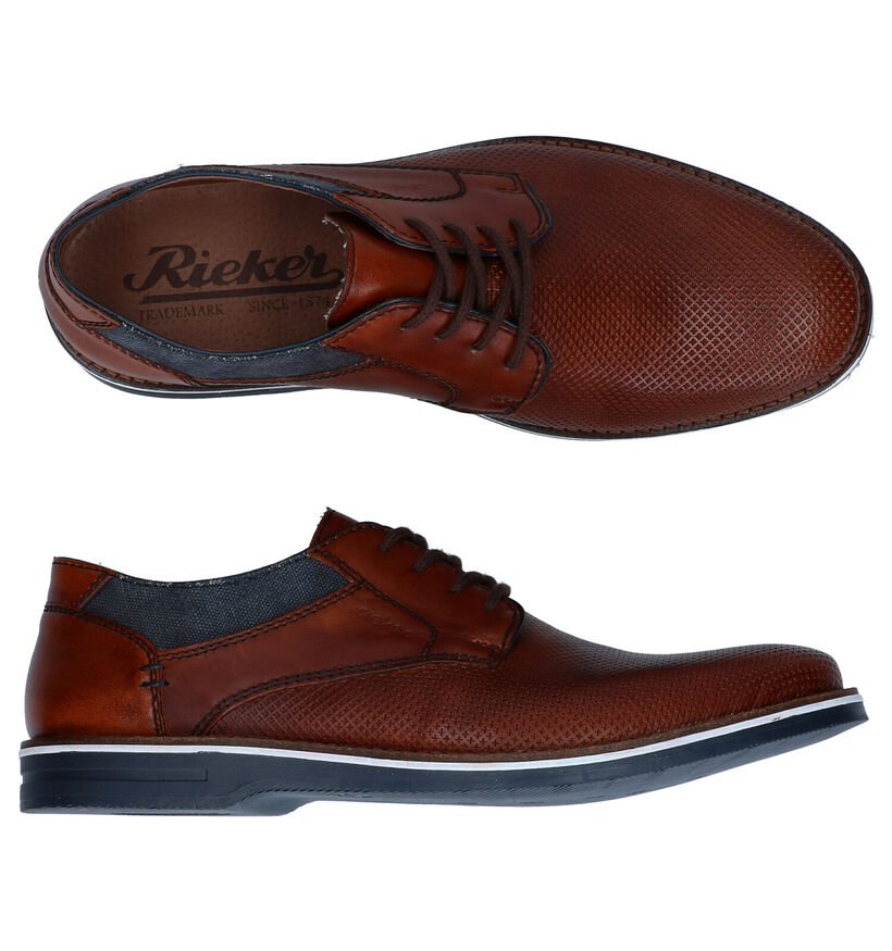 Rieker Chaussures habillées en Cognac en cuir (288479)