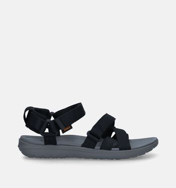 Trekkingsandalen zwart