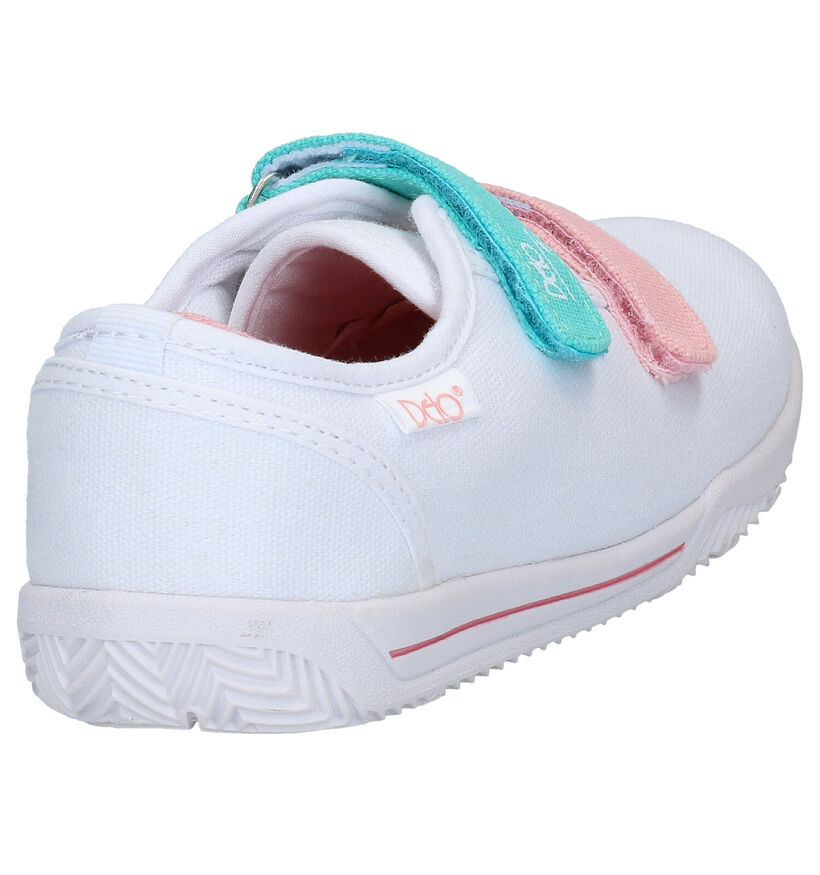 Deto Witte Sportschoenen voor meisjes (293537) - geschikt voor steunzolen