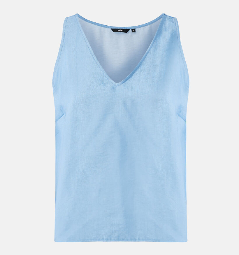 Mexx Satin Sleeveless D&eacute;bardeur en Bleu pour femmes (368582)
