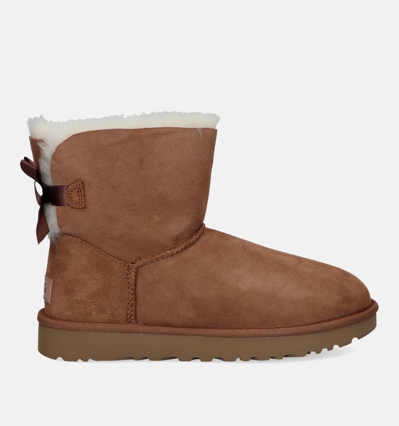 UGG Mini Bailey Bottes en Cognac pour femmes (329261)