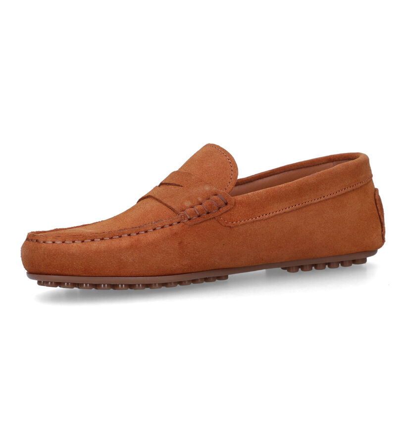Scapa Mocassins en Bleu pour hommes (323782) - pour semelles orthopédiques