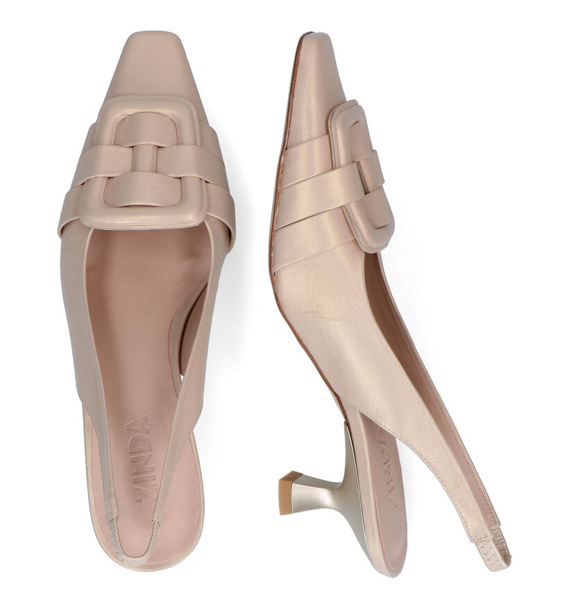 Zinda Gele Slingback Pumps voor dames (308413)