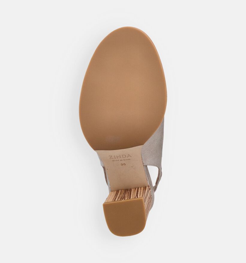 Zinda Gouden Peeptoe Pumps voor dames (373651)