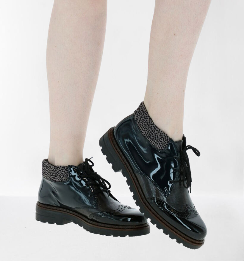 Rieker Chaussures confort en Noir en simili cuir (298603)