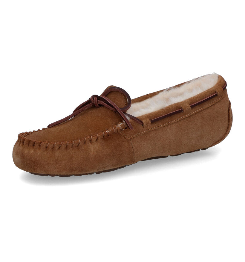 UGG Dakota Pantoufles en Cognac en daim (313755)