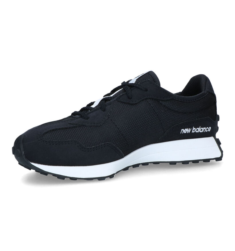 New Balance 327 Zwarte Sneakers voor meisjes, jongens (319331) - geschikt voor steunzolen