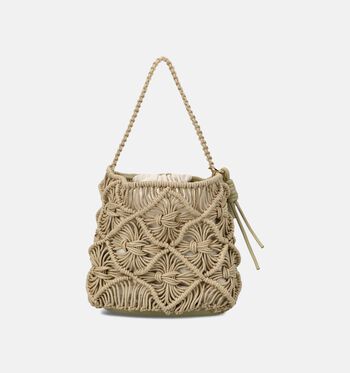 Laurent David Sacs &agrave; main Orange/Beige/Marron/Vert