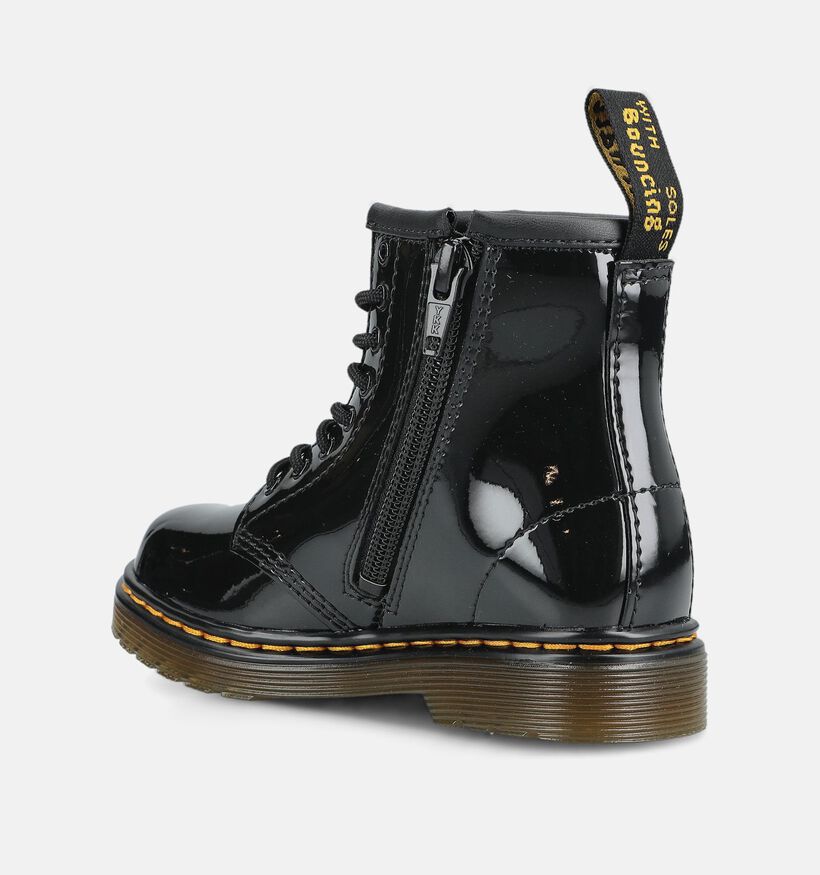 Dr. Martens 1460 Boots &agrave; lacets en Noir pour filles (375971)