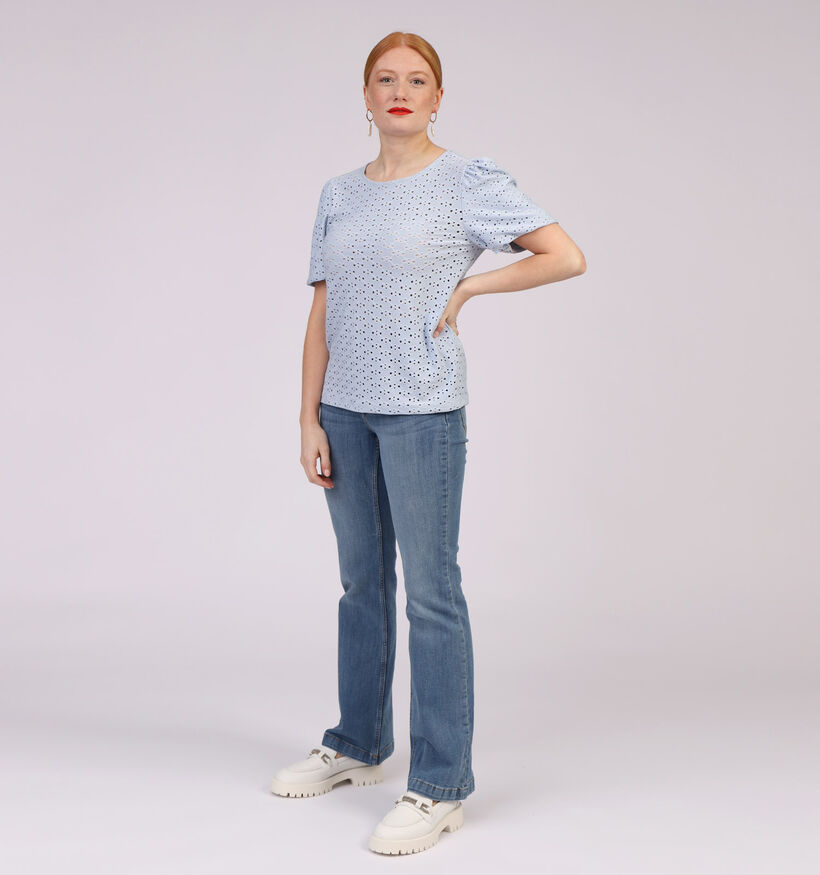 Vila Saniana Blauwe T-shirt (311675)