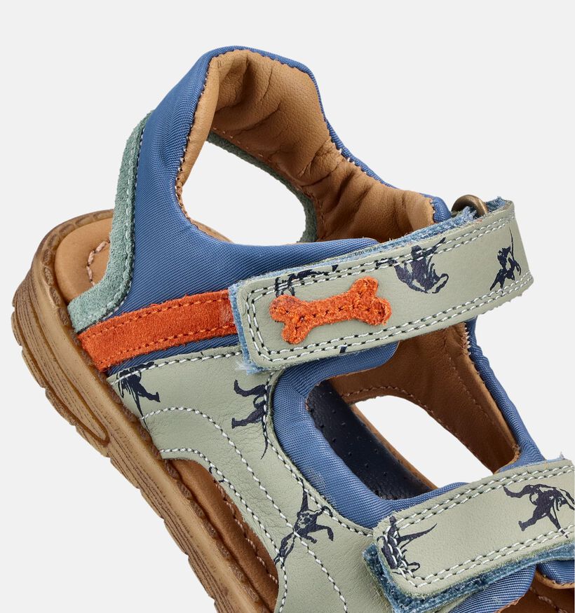 Stones and Bones Diner Sandales en Vert kaki pour gar&ccedil;ons (369668)