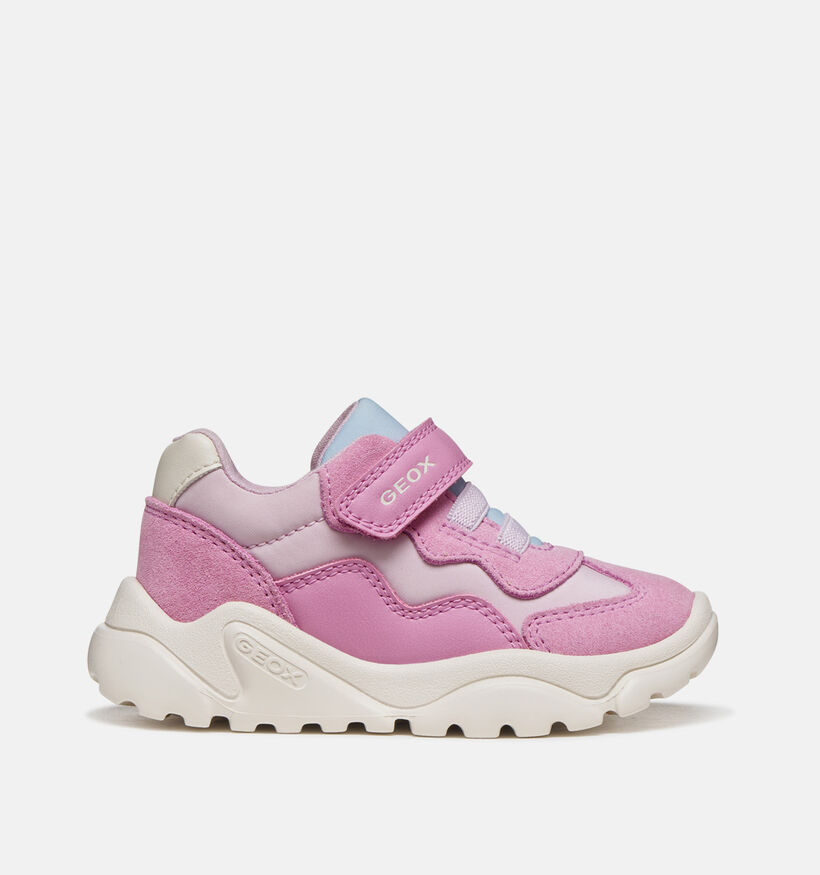 Geox Ciufciuf Roze Babysneakers voor meisjes (377761) - geschikt voor steunzolen