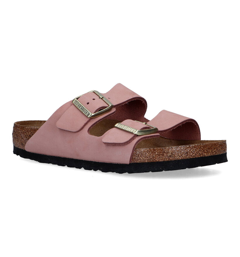 Birkenstock Arizona Nu-pieds en Mauve pour femmes (322541)