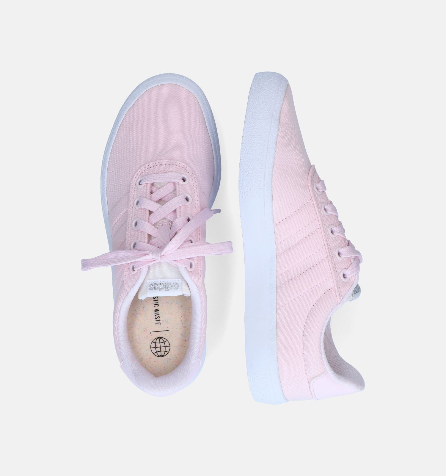 Roze on sale sneakers adidas