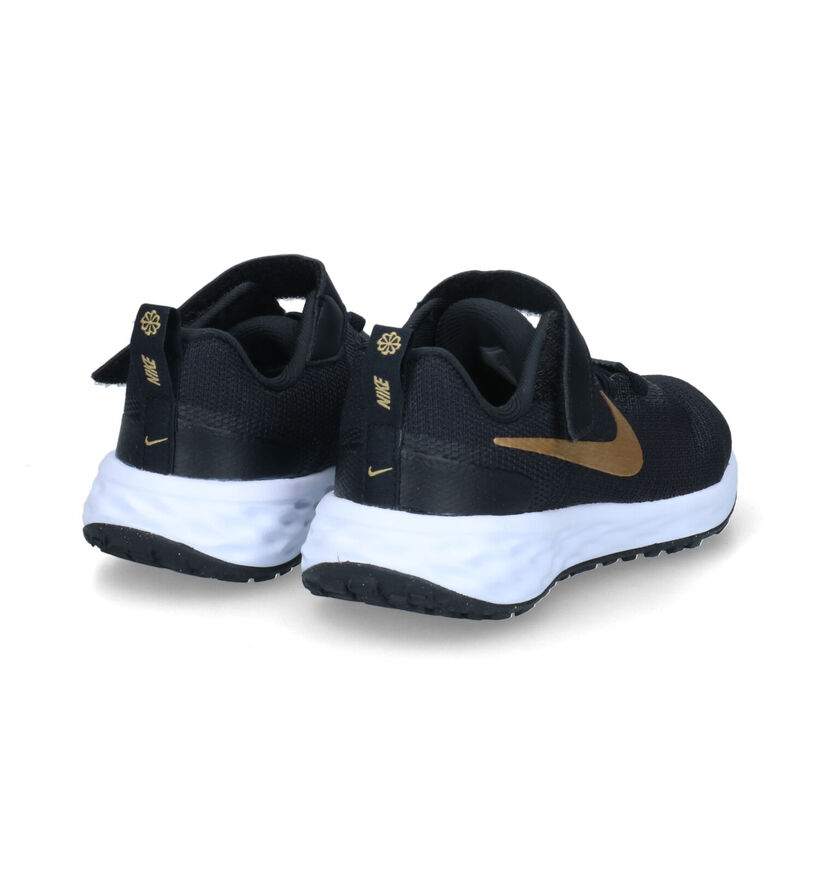 Nike Revolution 6 PS Baskets en Noir pour filles (316275)