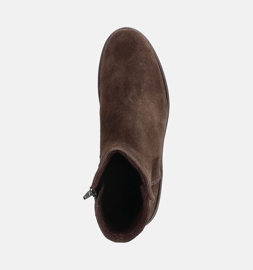 Gabor Comfort Donkerbruine Boots met rits voor dames (380056)