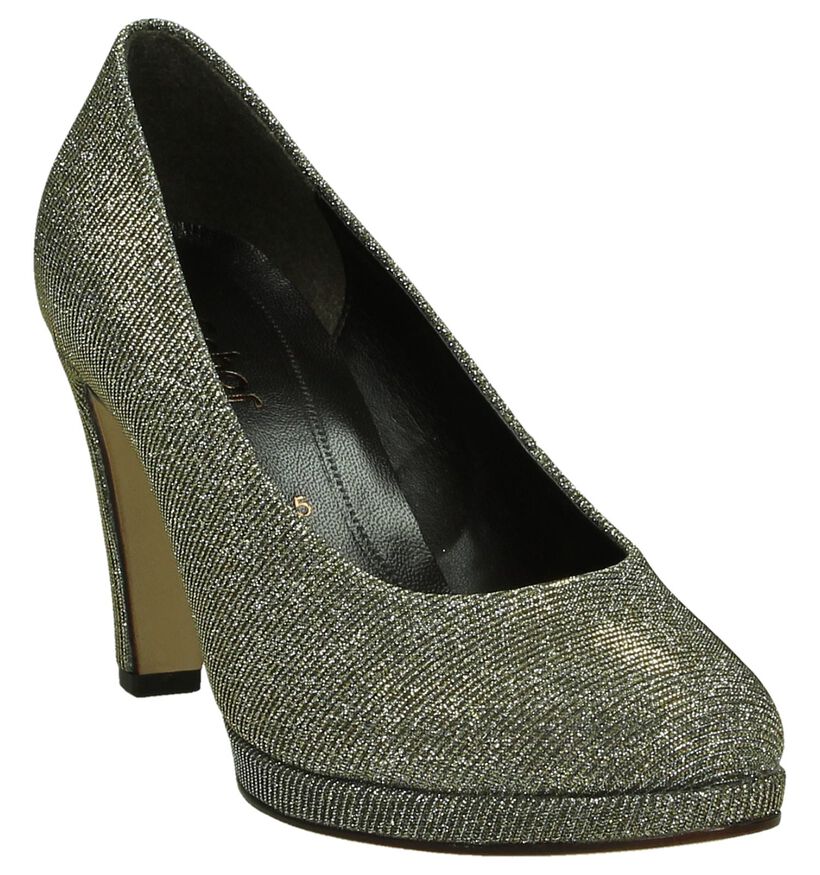 Gabor Soft & Smart Taupe Pumps in stof (297411)