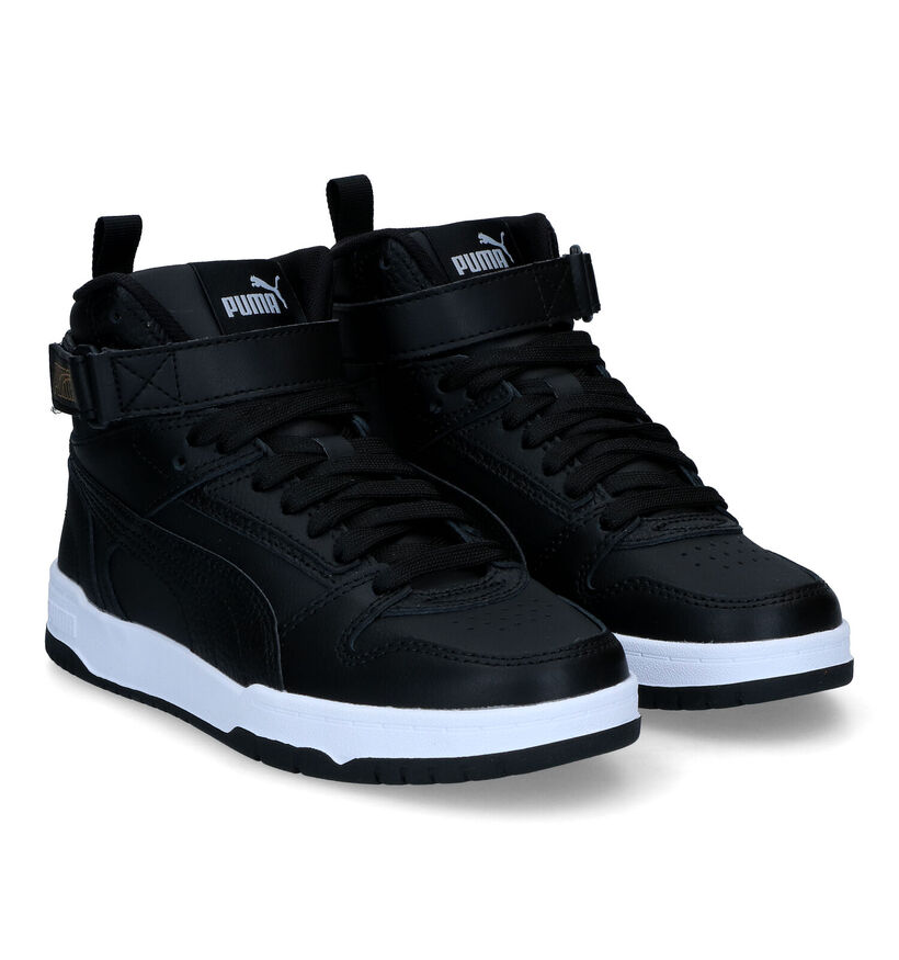 Puma RBD Game Baskets en Blanc pour filles, garçons (334467) - pour semelles orthopédiques