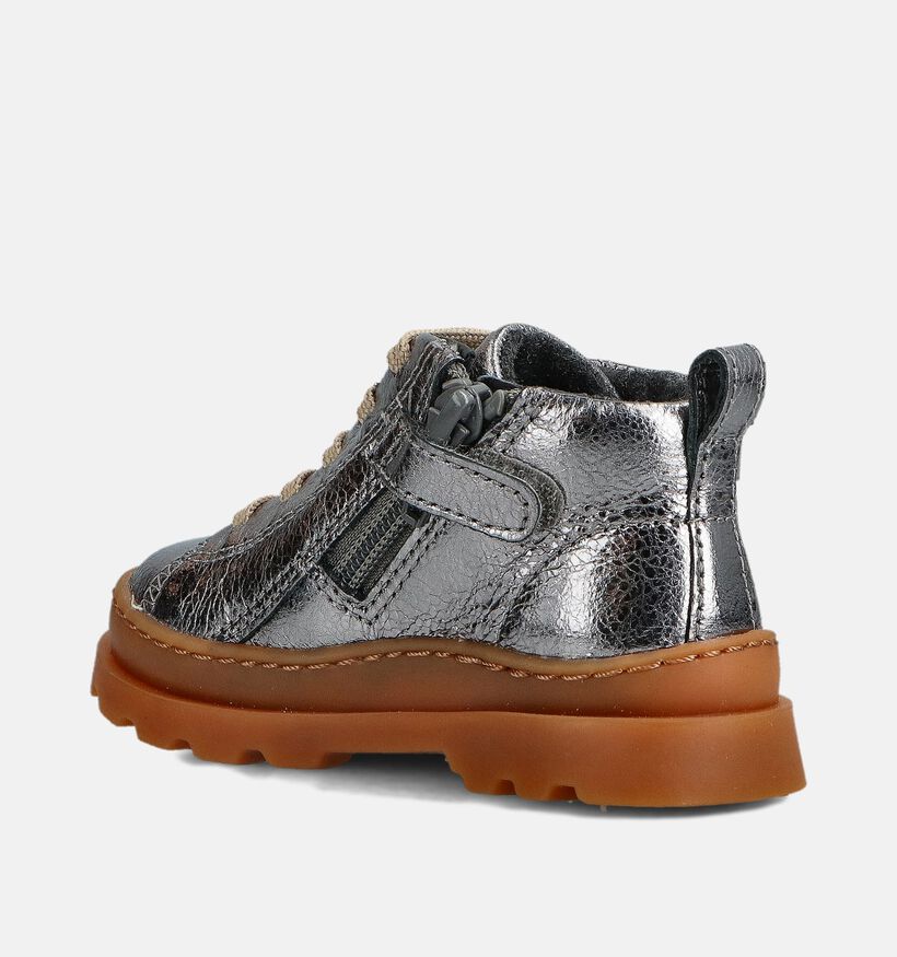Camper Zilveren Hoge Sneakers voor meisjes (363605) - geschikt voor steunzolen